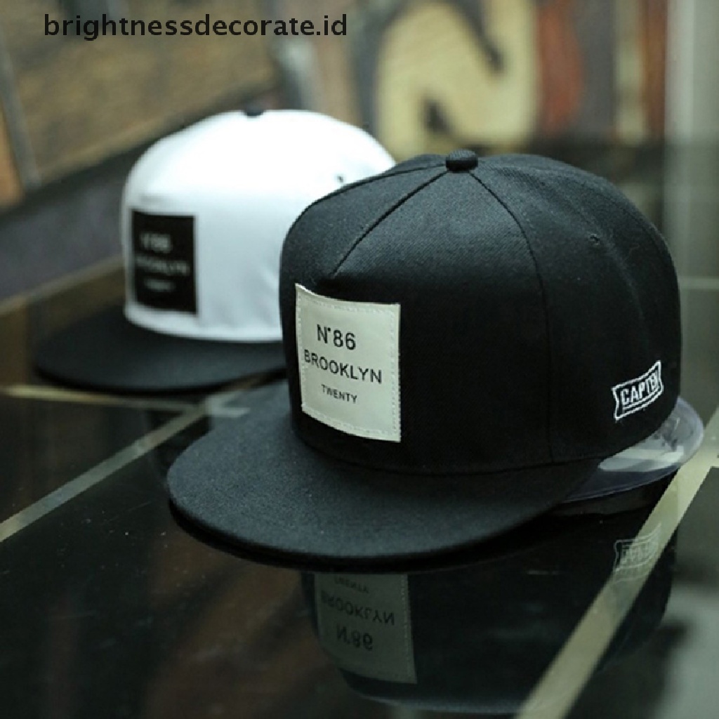 Topi Baseball Warna Solid Gaya Hip Hop