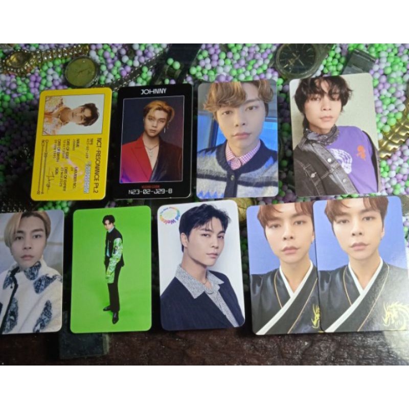 PC JOHNNY YZY YIZHIYU ID CARD WTMP CATHARSIS ACCESS CARD AR CLIP STICKER KIHNO NEOZONE WELKIT SET