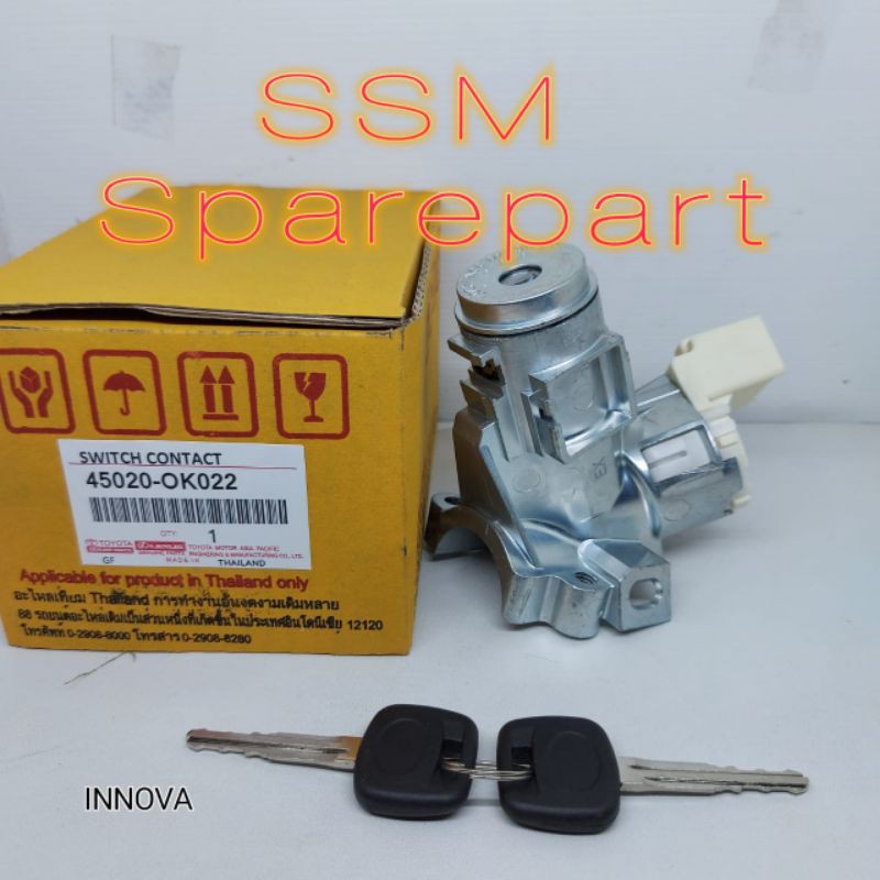 Switch Kunci Kontak Set Toyota Innova Original