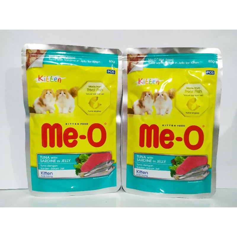 Meo Sachet All Varian Rasa 80gr / Makanan Basah Meo Saset / Meo Pouch