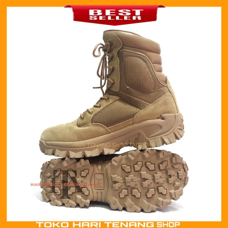 SEPATU UA COKLAT IMPORT SEPATU TACTICAL BERBURU /SEPATU PRIA DAN WANITA