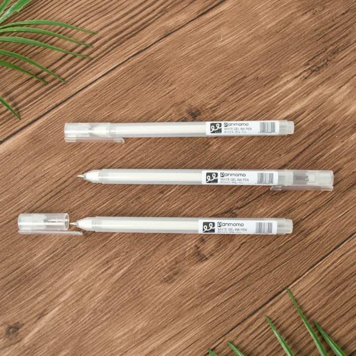 

Pulpen Warna Putih / White Gel Ink Pen