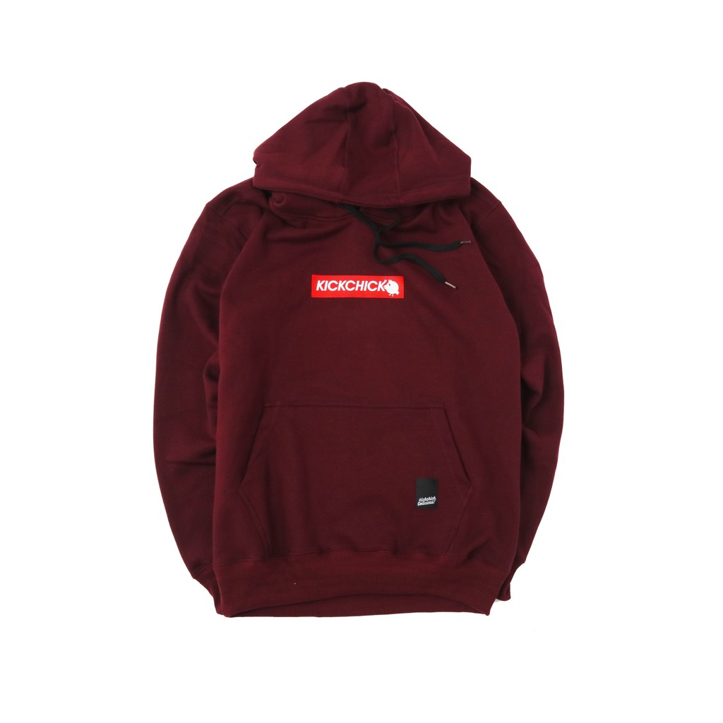 maroon box logo