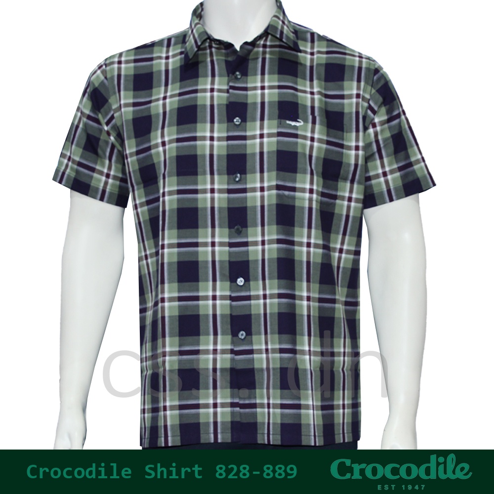 Kemeja Pria Lengan Pendek Crocodile 828-889