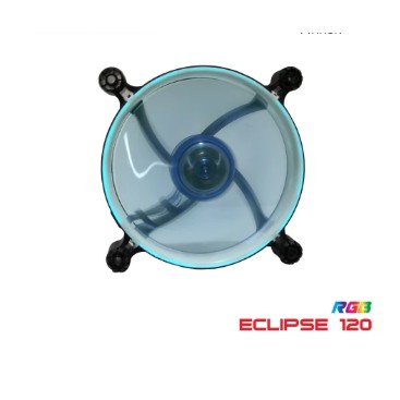 Fan / Kipas Gaming Imperion FA-G12-03 Eclipse 120mm, 7-Colour Ring RGB