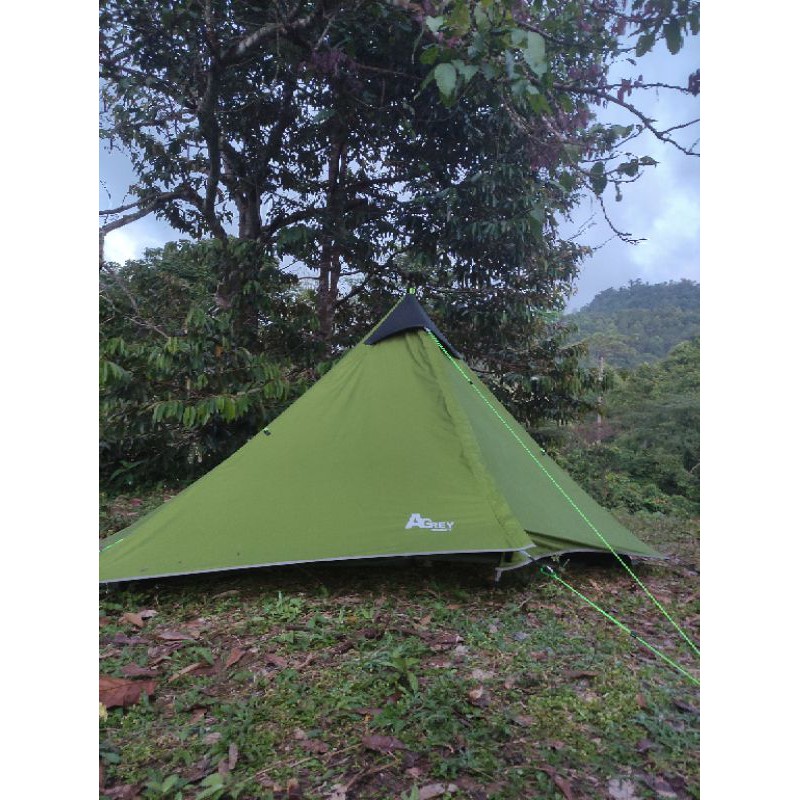 agrey tarp tent bukan kalahari atau ngapak design
