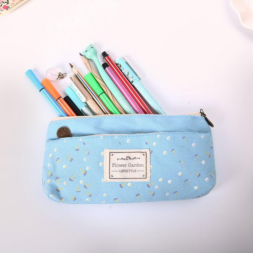 

PROMO - Tempat Pensil Shabby Double Zipper Pouch