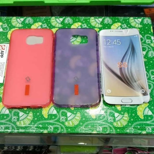 Silikon Samsung S6 karet Samsung S6 soft case Samsung S6 G920 mantap murah meriah