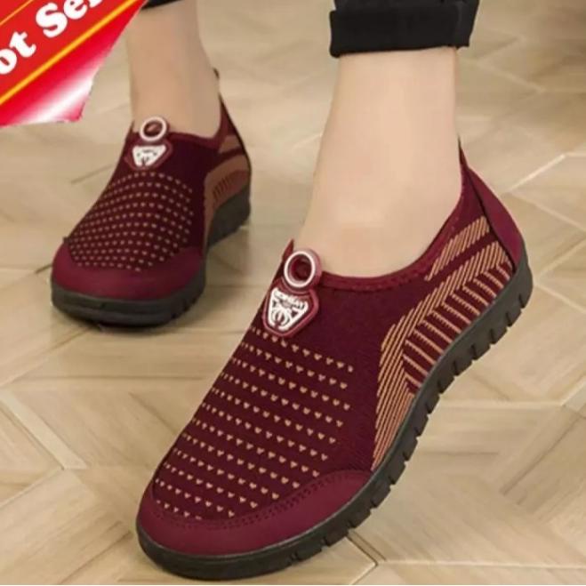 SEPATU SLIP ON WANITA SEPATU MASA KINI 2022/qingshui "TGA. 416571"