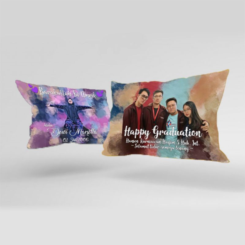 

BANTAL COSTUME WATERCOLOUR 40X60 HADIAH ULTAH/ANIVE/MENSIVE/GRADUATION/WEDDING/FREEWED/DLL