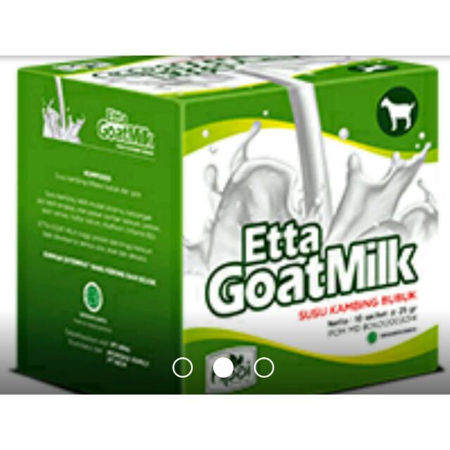 

Etta Goat Milk / Susu Kambing Bubuk