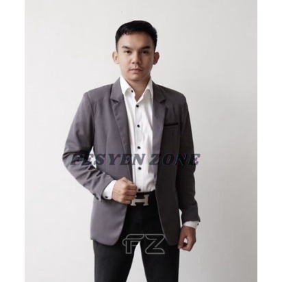 JAS PRIA JAS ABU PRIA JAS PENGANTIN JAS FORMAL JAS NIKAH JAS RESMI JAS CASUAL BLEZER PRIA BLESER CAS
