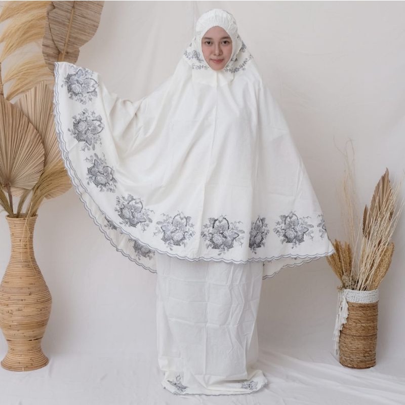 mukena sulaman strimin/sulaman kristik