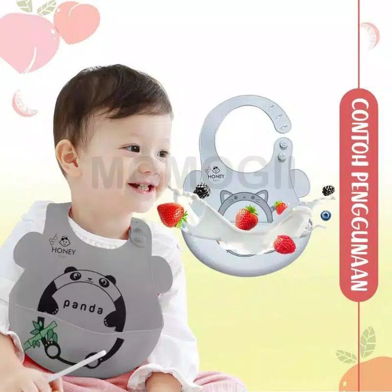 Slabber Silicon anti air bayi dan anak