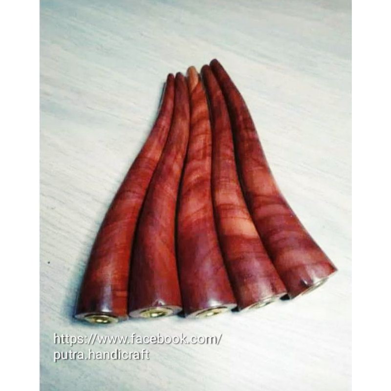 ONCE GALIH NAGASARI ASLI/KAYU NAGASARI/ PIPA ONCE NAGASARI 14CM