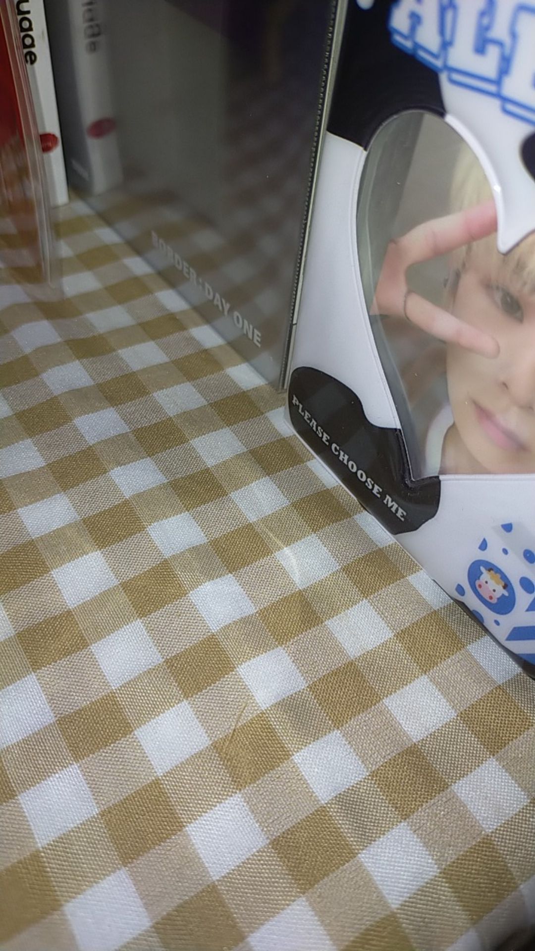 Kain Mentahan Kotak Kecil 1cm / Kain Cele