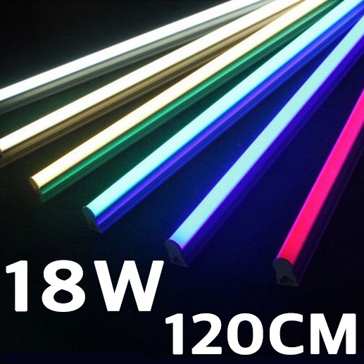 Lampu TL Neon T5 LED 18W 120cm Tube Warna Warni