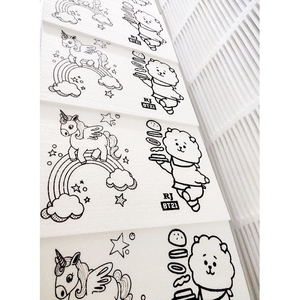 

sterofoam syrofoam gambar lukis 100 pcs tanpa lis isolasi rendom