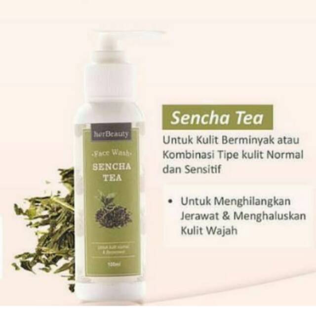 Facial wash sencha tea