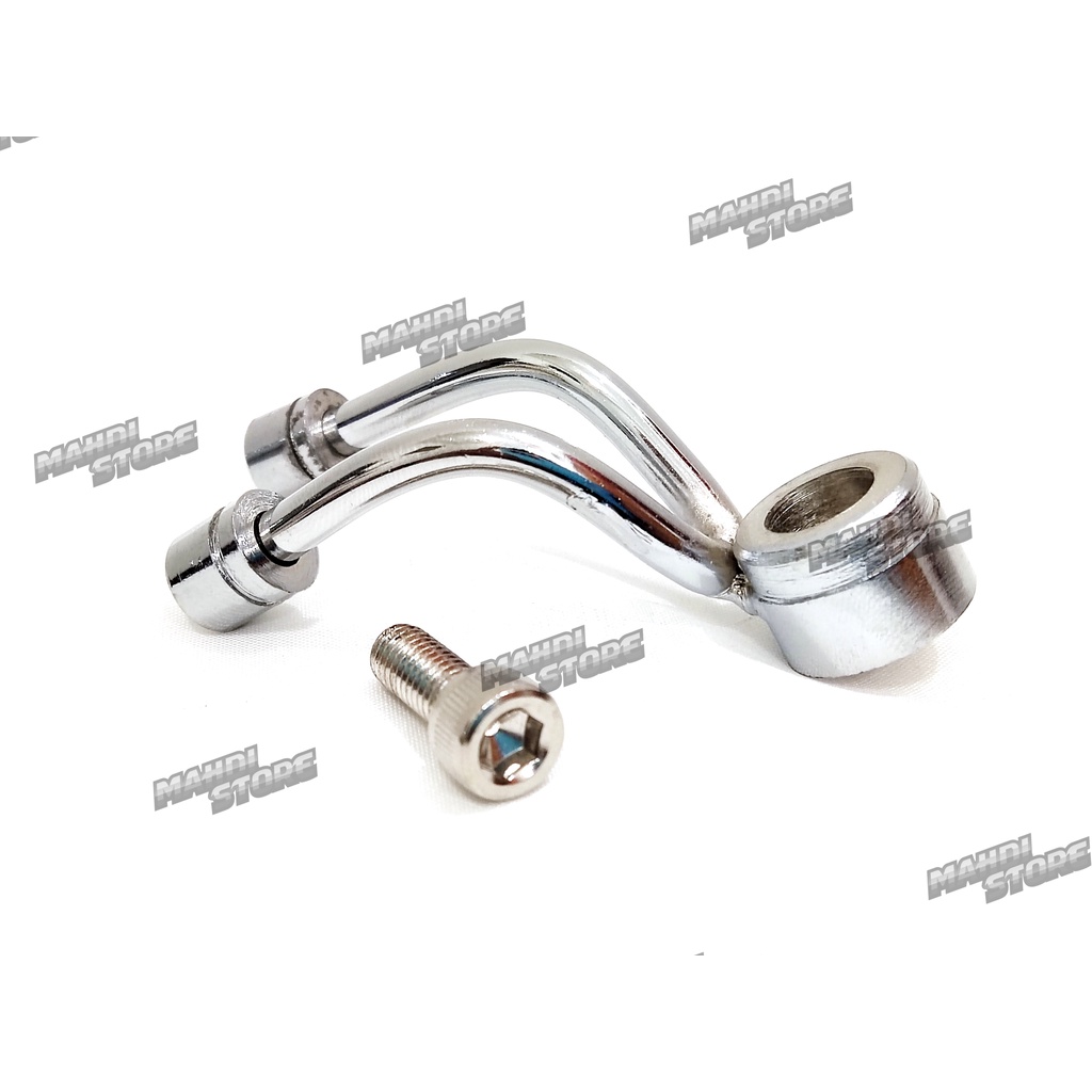 Gantungan Barang Besi Chrome Motor Universal Honda Yamaha Beat Scoopy ADV VARIO PCX JUPITER VEGA SUPRA NOT STAINLESS