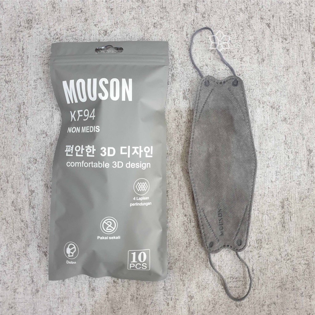 KF 94 MOUSON KOREA WARNA 4PLY EMBOSS(ISI 10PCS)