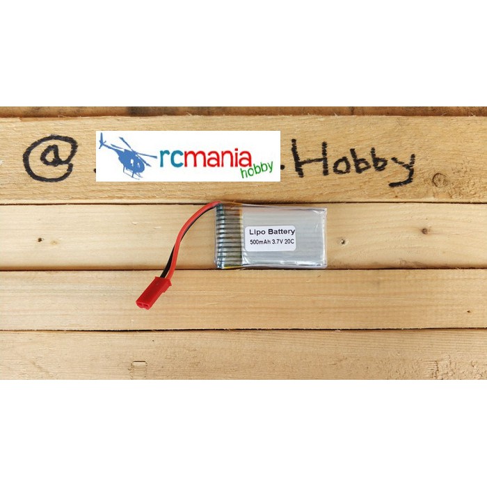 Lipo Battery 500mah 1s 3.7V 20c