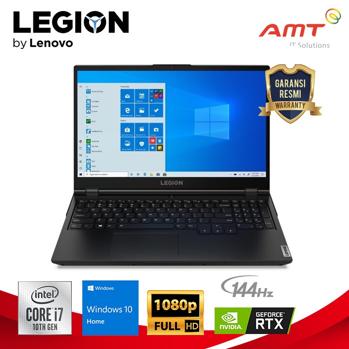 LENOVO Legion 5i 15IMH05H i7-10750H 16GB SSD512 GTX 1650 Ti W10 OHS