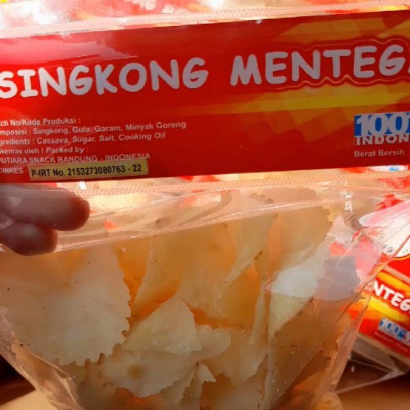 Jual Keripik Singkong Mentega Shopee Indonesia