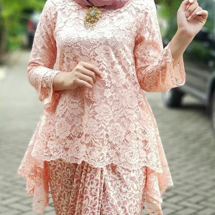 atasan kebaya bianca brukat lace modis