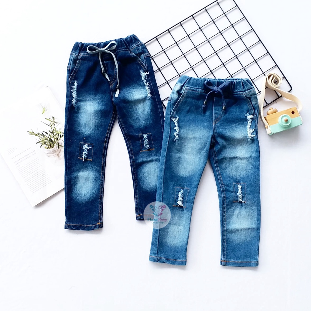 Plazababyku CELANA JEANS ANAK celana jeans anak laki laki model terbaru berkualitas