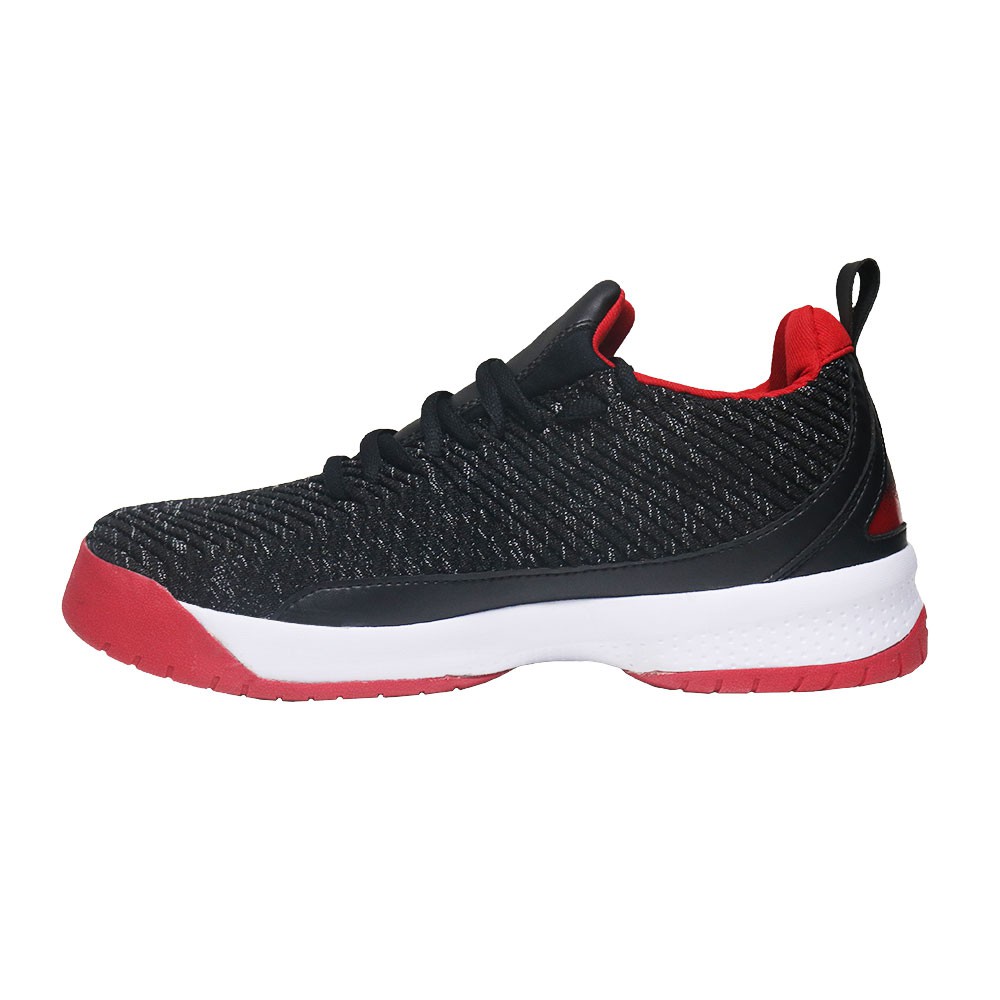 Precise Flexnit Ignite Sepatu Basket - Black/Red