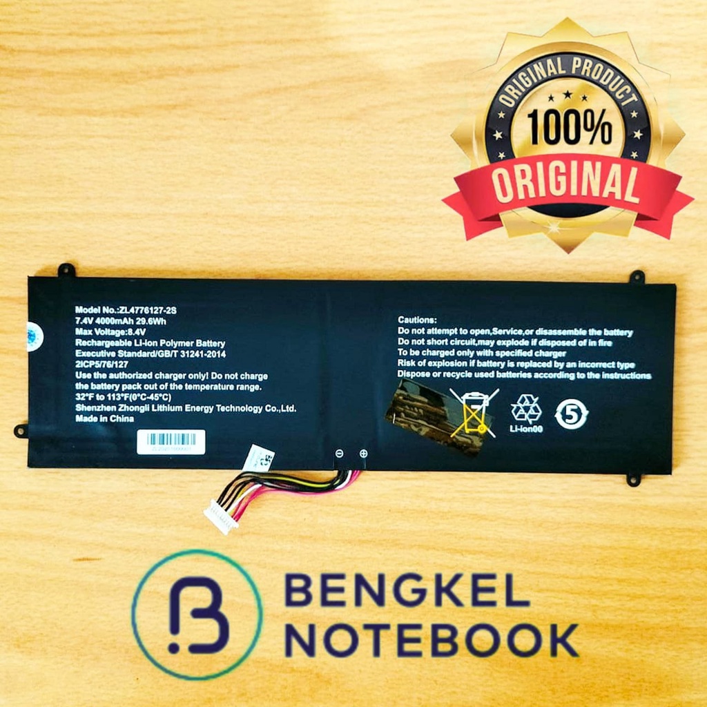 Baterai Axioo Mybook 14+ Lite M1489C ZL4776127-2S NBAX194 M1489