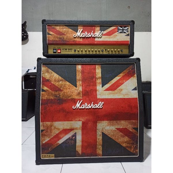 ampli gitar jcm 900 custom motif 12incx4 untuk studio dan panggung berkualitas termurah dan bergaras