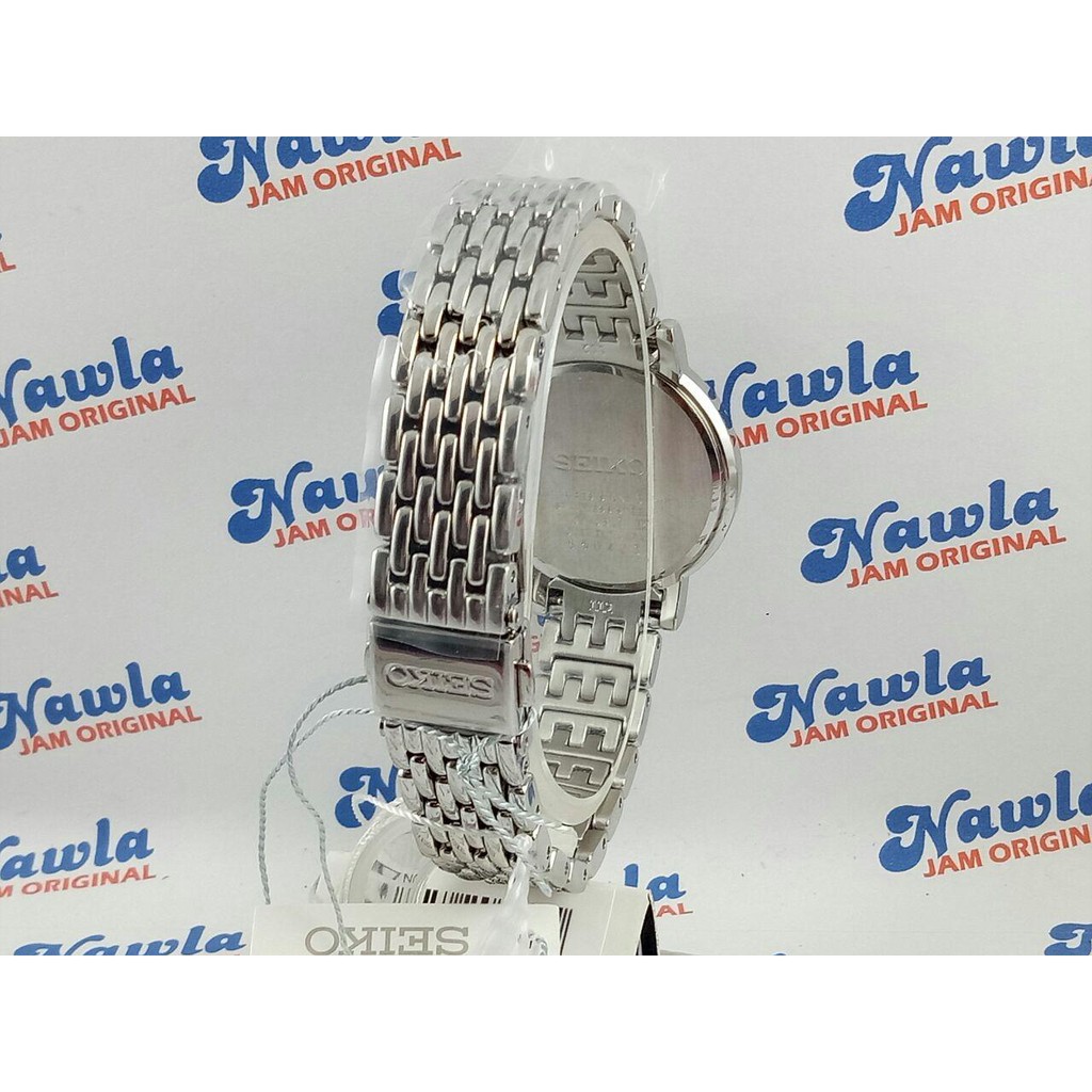 Seiko Ladies SFQ807P1 Quartz Silver Stainless Steel - Jam Wanita SFQ807