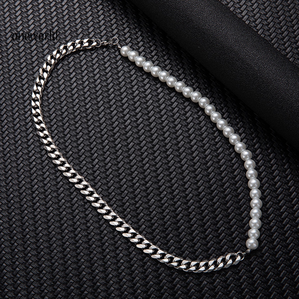 Kalung Choker Bahan Stainless Steel Gaya Punk Untuk Pria