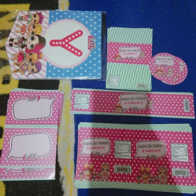 Dessert Table Birthday Custom Paket M