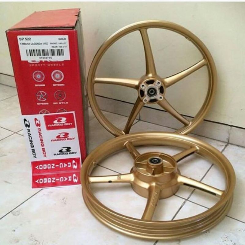 RCB RIM SPORT Velg pelek Balok racing Jupiter Z (522) 140/160*17 Blue, Gold, Vega, F1ZR,