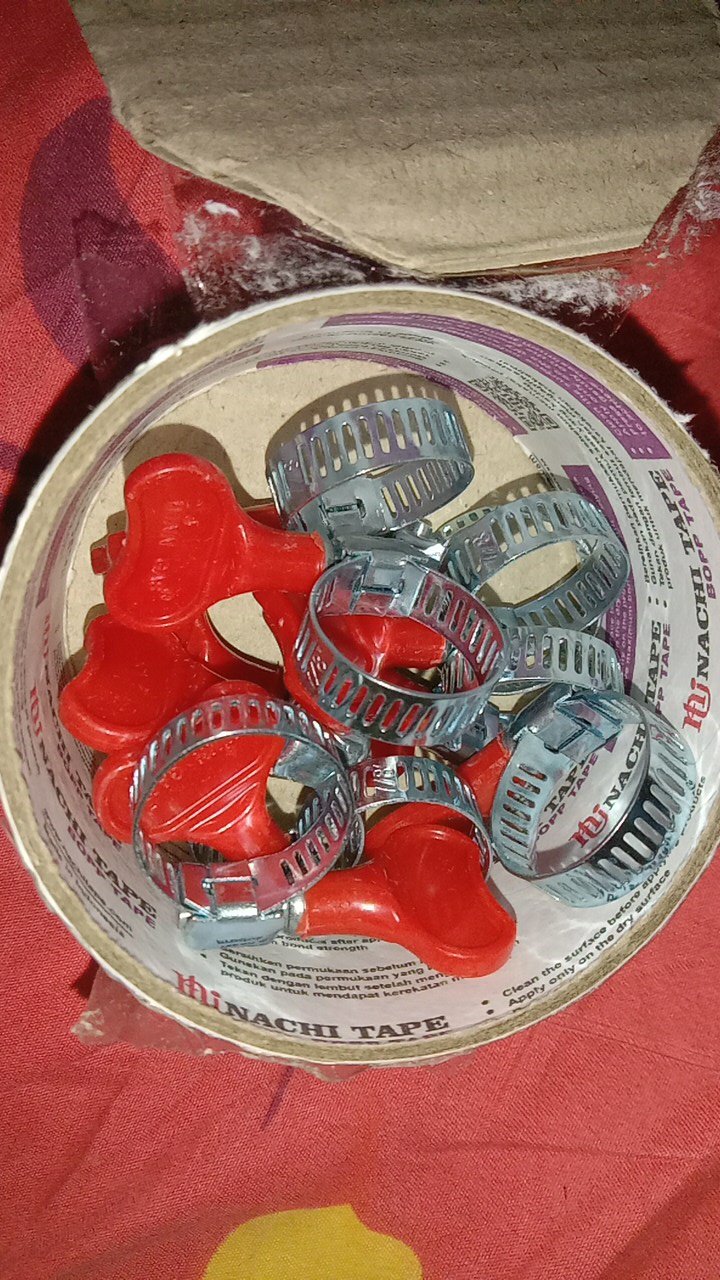 Klem Sellang Gas /cincin Selang Gas Stainless 7/8 Winn Gas