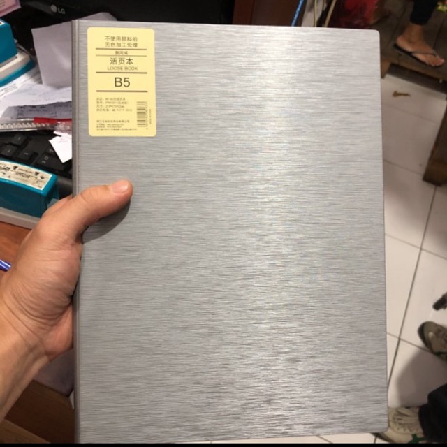 

Map loose leaf b5 tebal bagus