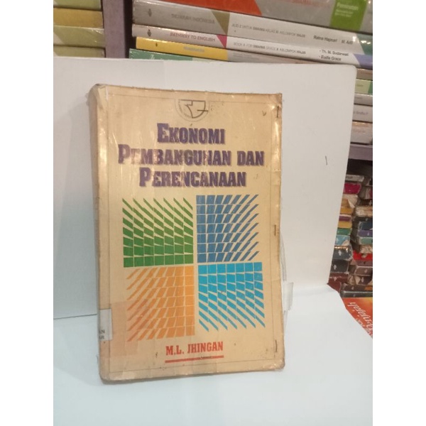 buku ekonomi pembangunan dan perencanaan karangan m l jhingan