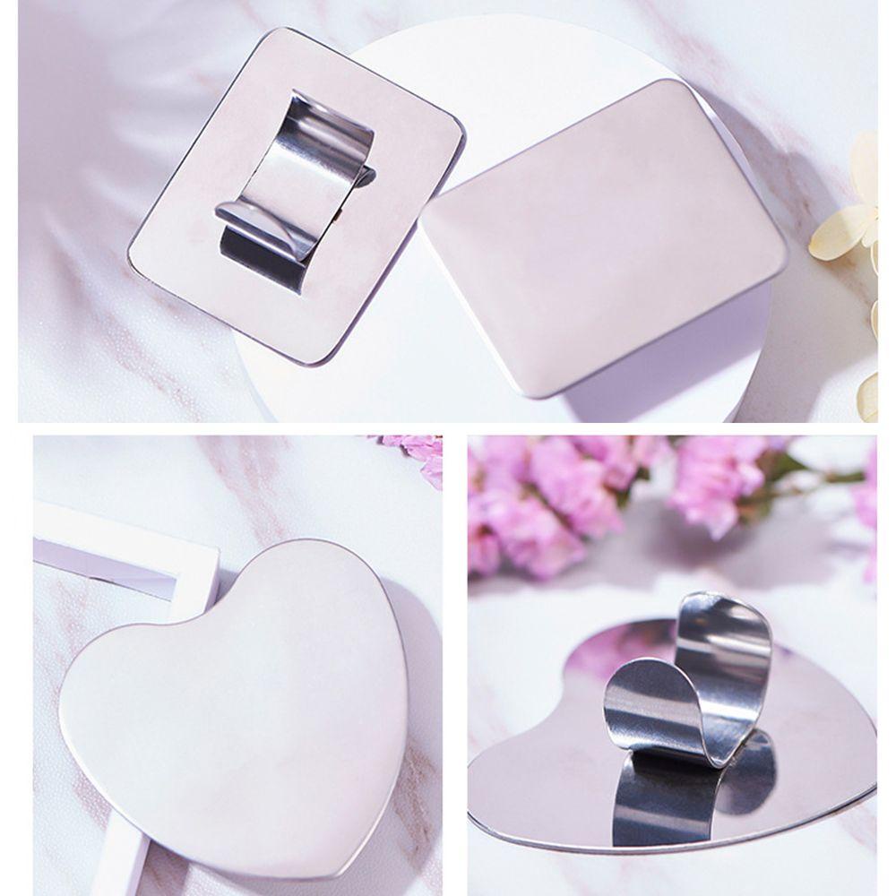 AUGUSTINA Agustina Cincin Jari Menampilkan Rak Tahan Lama Foundation Pencampuran Nail Art Praktek Nail Display Stand Manicure Polish Gel Alat Pemegang Pigmen Kuku