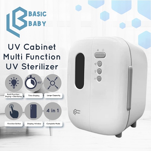 BASIC BABY CABINET MULTI FUNCTIONAL UV STERILIZER / STERIL BOTOL BAYI) PERLENGKAPAN BAYI / upang / haenim