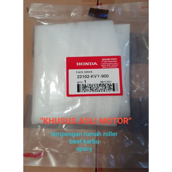 AHM FACE DRIVE, kipas rumah roller, LEMPENGAN RUMAH ROLLER GIGI RUMAH ROLLER BEAT KARBU DAN SPACY OR