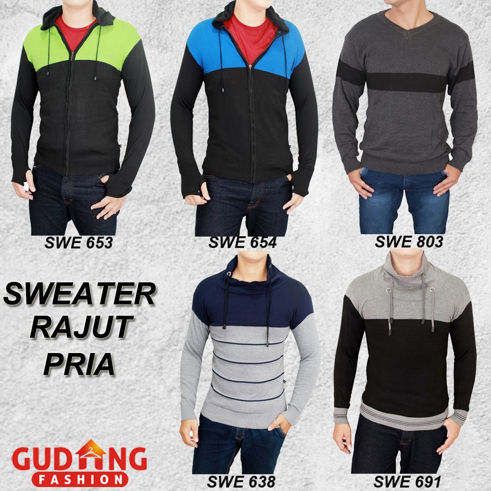 Sweater Rajut Pria (COMB)