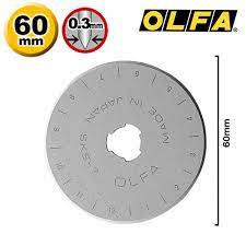 

OLFA RB60-1 Refill Rotary Cutter 60mm RB-60 (1pc/pack) Spare Blade