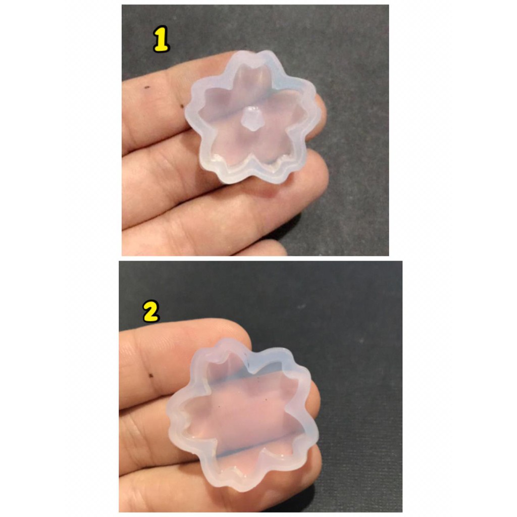 Mold bunga sakura spring blossom flower cetakan resin cetakan clay