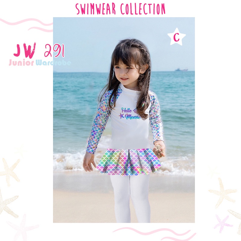 AS Baju Renang anak  perempuan unicorn Junior Wardrobe JW 291