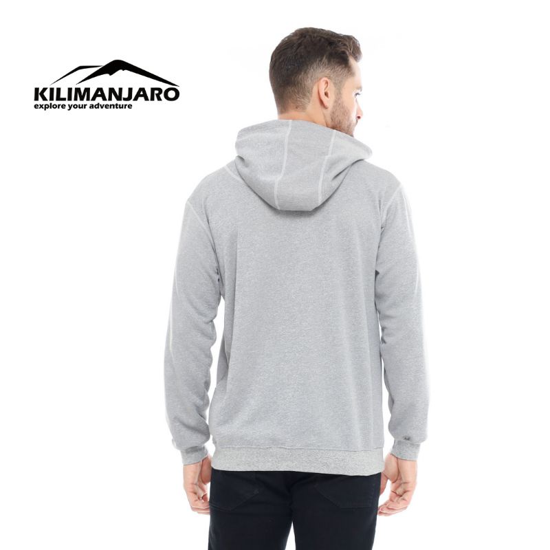 Sweater Jaket Hoodie Pria Catmount Greyscale