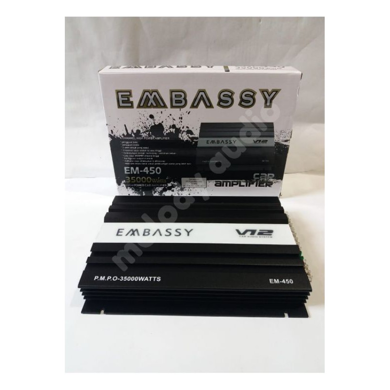 POWER MOBIL EMBASSY EM-450 (4 CHANNEL, 35000 Watt)