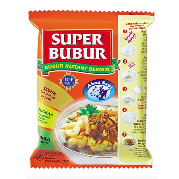 

Super Bubur Instant Abon Sapi Sch 49G